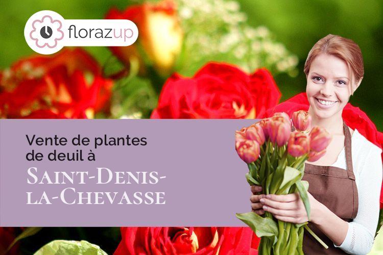 créations florales pour un deuil à Saint-Denis-la-Chevasse (Vendée/85170)