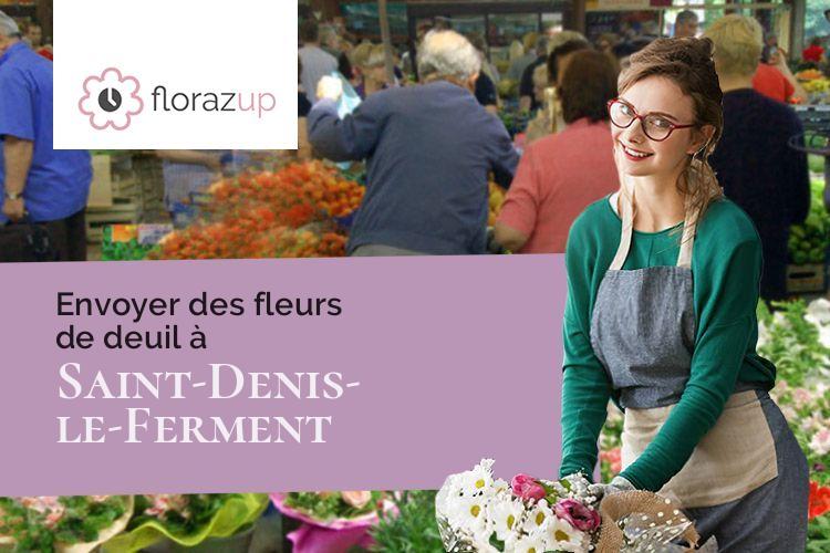 coeurs de fleurs pour un enterrement à Saint-Denis-le-Ferment (Eure/27140)