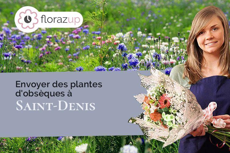 fleurs deuil pour un deuil à Saint-Denis (Seine-Saint-Denis/93200)