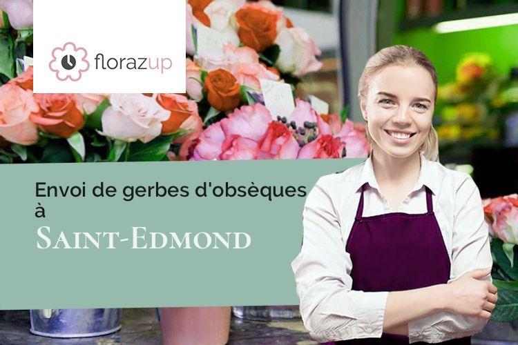 coupes de fleurs pour un enterrement à Saint-Edmond (Saône-et-Loire/71740)