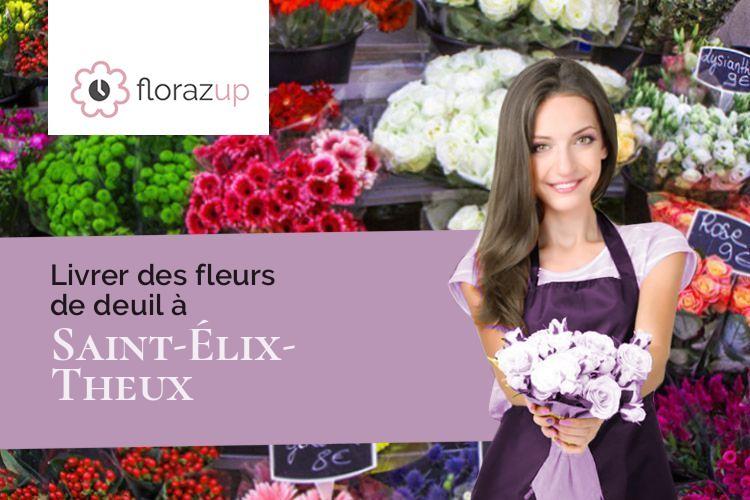 coupes de fleurs pour un deuil à Saint-Élix-Theux (Gers/32300)