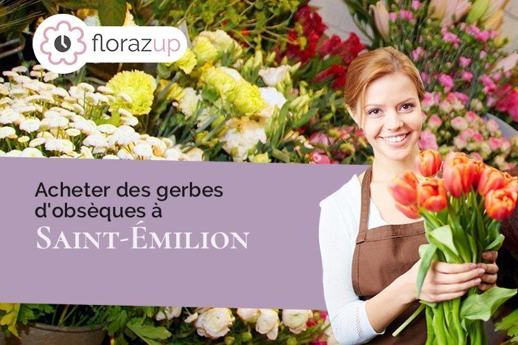 créations de fleurs pour une crémation à Saint-Émilion (Gironde/33330)