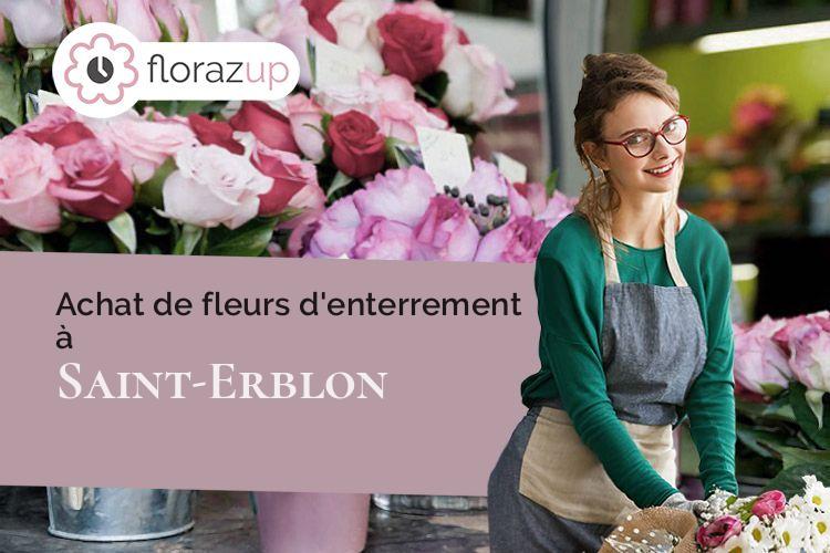 fleurs deuil pour un décès à Saint-Erblon (Ille-et-Vilaine/35230)