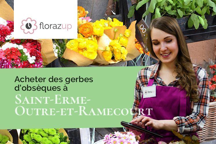 couronnes florales pour un décès à Saint-Erme-Outre-et-Ramecourt (Aisne/02820)