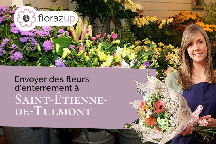 gerbes de fleurs pour une crémation à Saint-Étienne-de-Tulmont (Tarn-et-Garonne/82410)