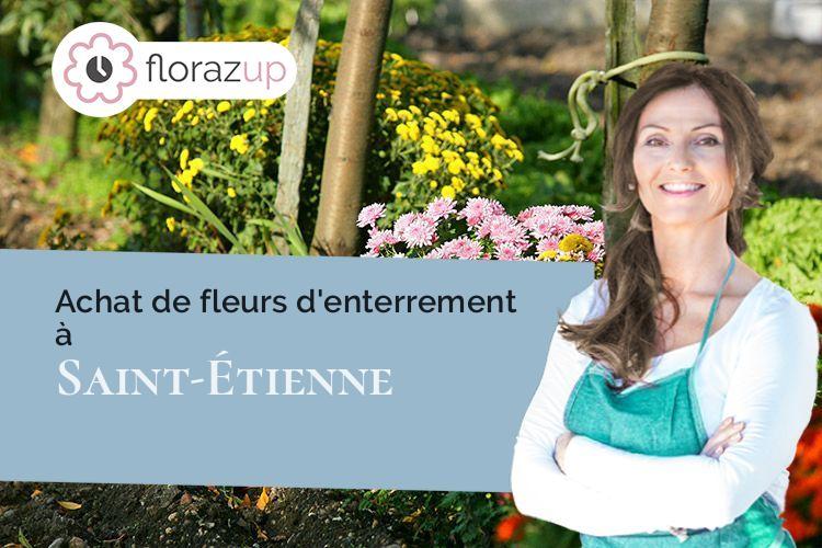 coupes de fleurs pour une crémation à Saint-Étienne (Loire/42000)