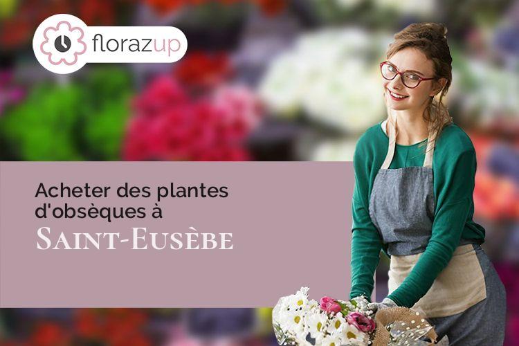 bouquets de fleurs pour un décès à Saint-Eusèbe (Saône-et-Loire/71210)