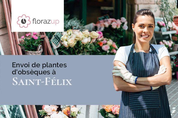 gerbes de fleurs pour une crémation à Saint-Félix (Lot/46100)