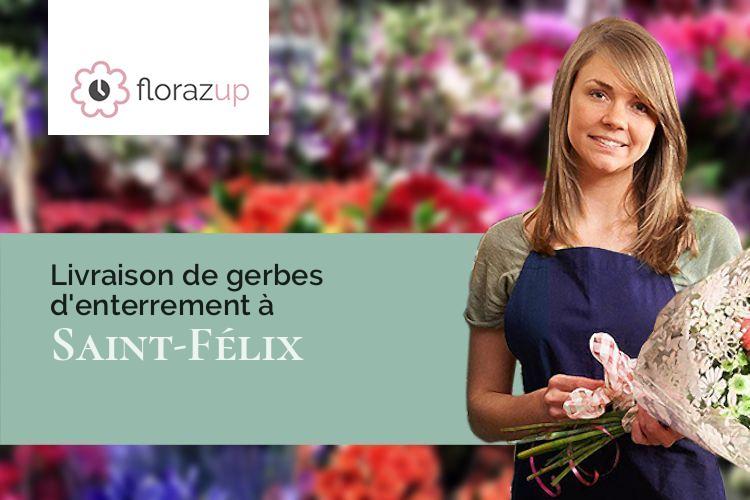 bouquets de fleurs pour un décès à Saint-Félix (Oise/60370)