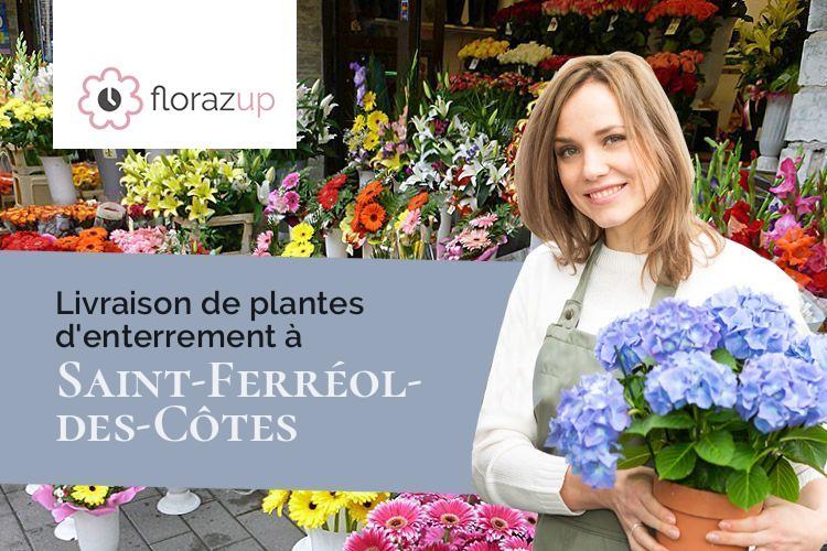 créations de fleurs pour des obsèques à Saint-Ferréol-des-Côtes (Puy-de-Dôme/63600)