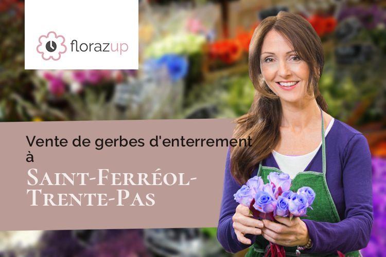 couronnes florales pour un décès à Saint-Ferréol-Trente-Pas (Drôme/26110)