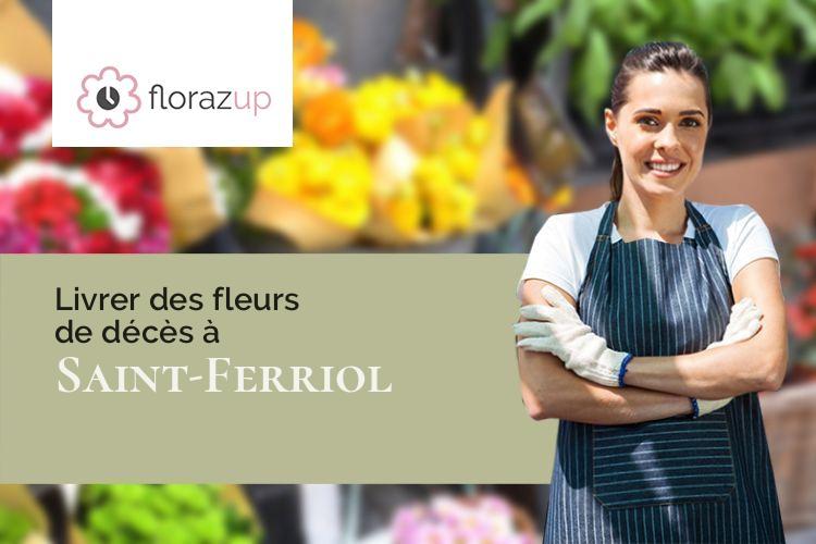 bouquets de fleurs pour un décès à Saint-Ferriol (Aude/11500)
