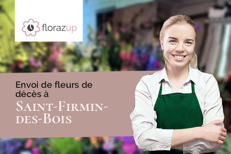 plantes pour un décès à Saint-Firmin-des-Bois (Loiret/45220)