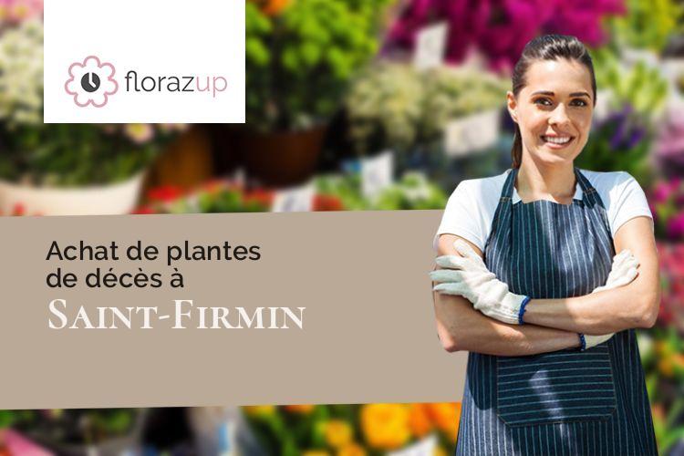 couronnes de fleurs pour un décès à Saint-Firmin (Nièvre/58270)