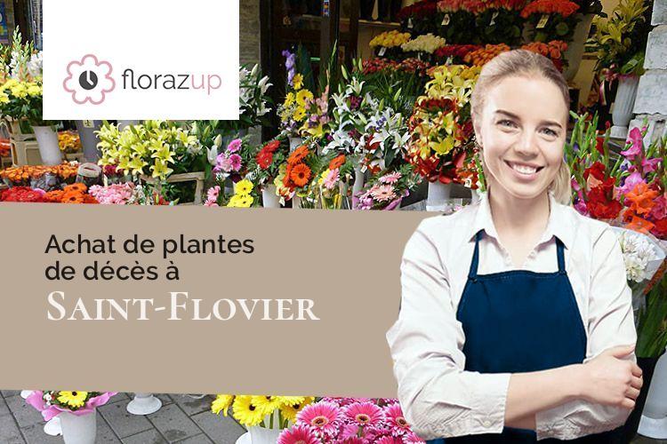 créations florales pour un deuil à Saint-Flovier (Indre-et-Loire/37600)