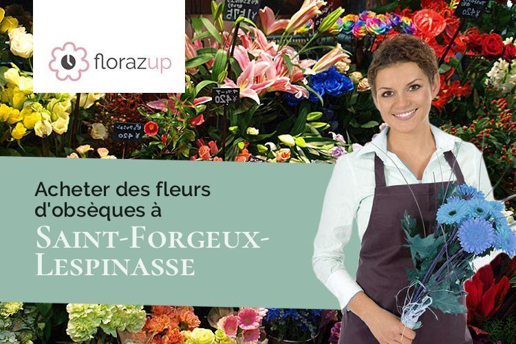 coupes de fleurs pour un enterrement à Saint-Forgeux-Lespinasse (Loire/42640)
