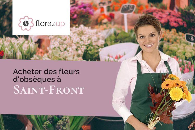 créations de fleurs pour un deuil à Saint-Front (Haute-Loire/43550)