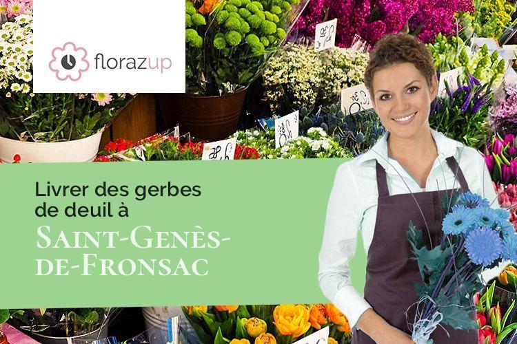 bouquets de fleurs pour une crémation à Saint-Genès-de-Fronsac (Gironde/33240)