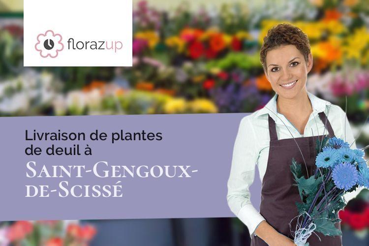 couronnes de fleurs pour une crémation à Saint-Gengoux-de-Scissé (Saône-et-Loire/71260)
