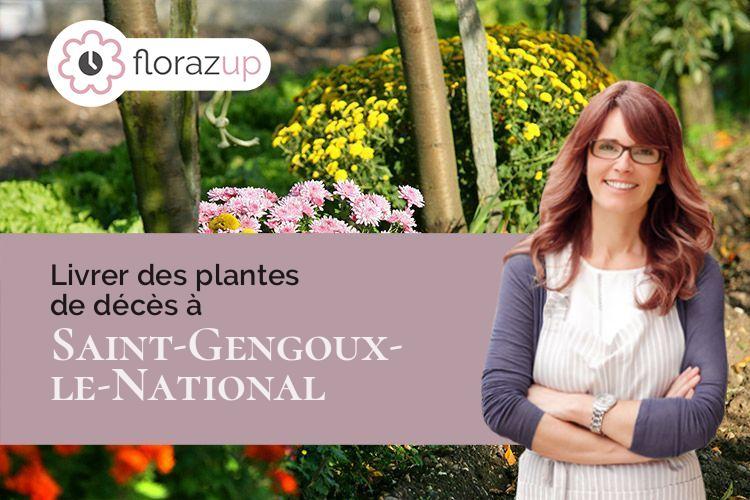 plantes pour des obsèques à Saint-Gengoux-le-National (Saône-et-Loire/71460)