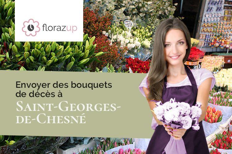 couronnes florales pour un deuil à Saint-Georges-de-Chesné (Ille-et-Vilaine/35140)