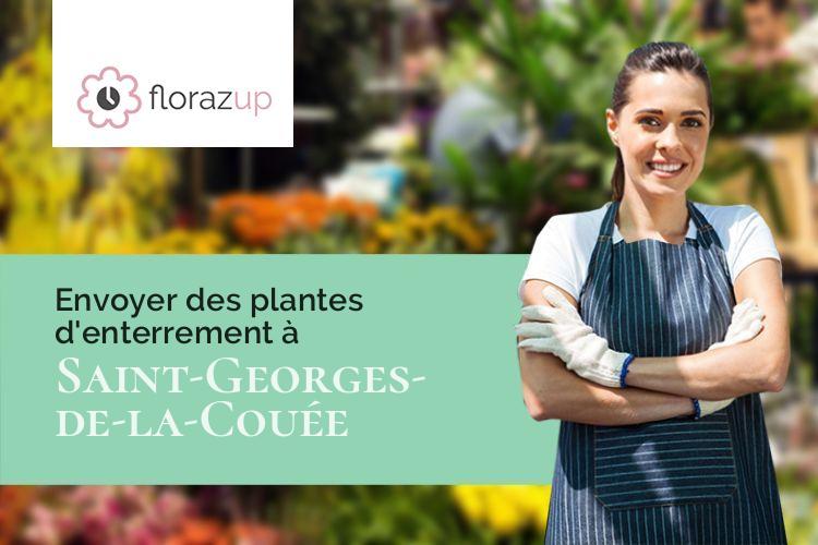 coupes de fleurs pour une crémation à Saint-Georges-de-la-Couée (Sarthe/72150)