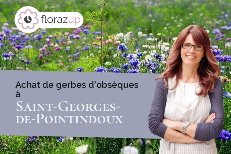 coupes de fleurs pour une crémation à Saint-Georges-de-Pointindoux (Vendée/85150)