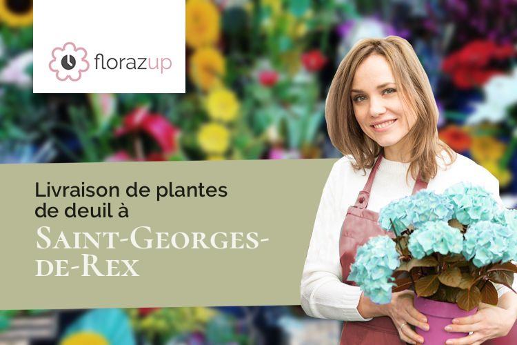 couronnes florales pour une crémation à Saint-Georges-de-Rex (Deux-Sèvres/79210)