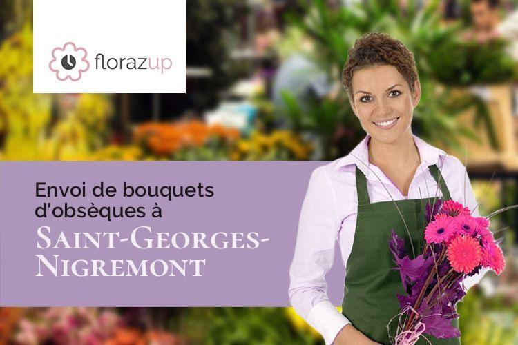 créations de fleurs pour une crémation à Saint-Georges-Nigremont (Creuse/23500)