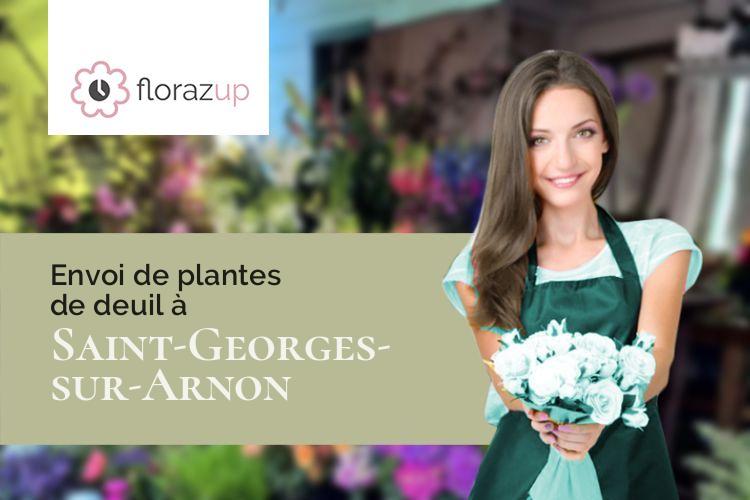 créations florales pour des funérailles à Saint-Georges-sur-Arnon (Indre/36100)