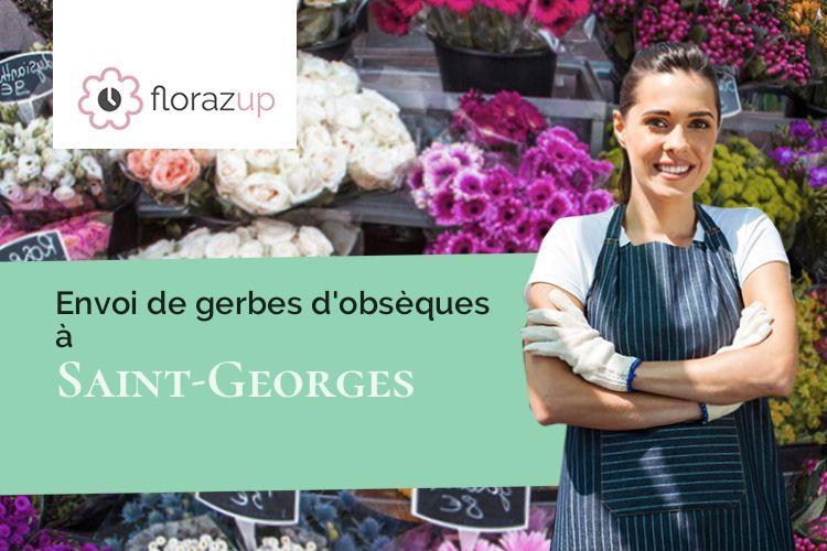 couronnes florales pour des obsèques à Saint-Georges (Tarn-et-Garonne/82240)