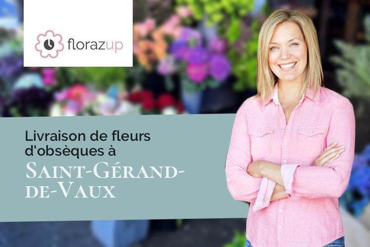 coupes de fleurs pour des funérailles à Saint-Gérand-de-Vaux (Allier/03340)