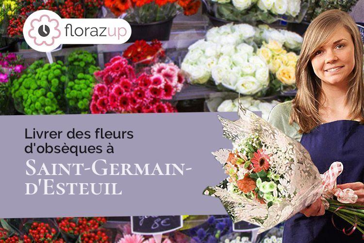 couronnes florales pour une crémation à Saint-Germain-d'Esteuil (Gironde/33340)