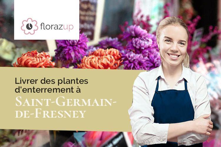 plantes pour un décès à Saint-Germain-de-Fresney (Eure/27220)