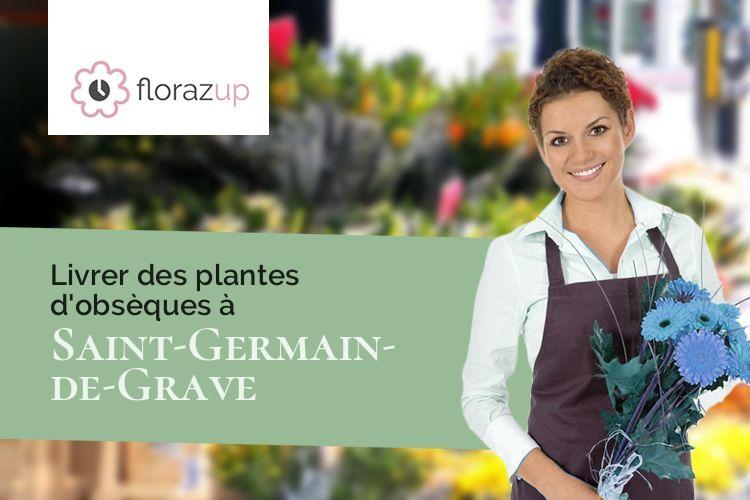 compositions de fleurs pour une crémation à Saint-Germain-de-Grave (Gironde/33490)