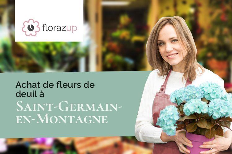 créations florales pour une crémation à Saint-Germain-en-Montagne (Jura/39300)