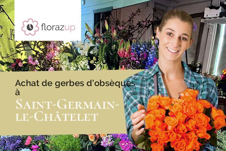 couronnes florales pour un décès à Saint-Germain-le-Châtelet (Territoire de Belfort/90110)
