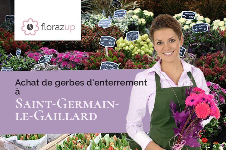 bouquets de fleurs pour un décès à Saint-Germain-le-Gaillard (Eure-et-Loir/28190)