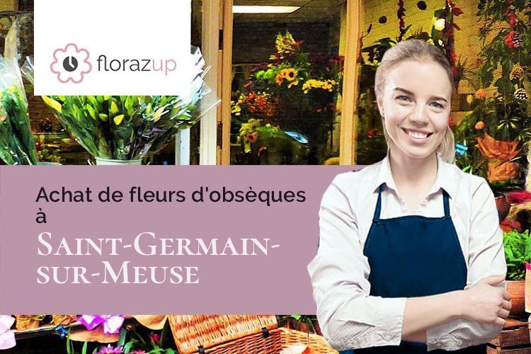 bouquets de fleurs pour une crémation à Saint-Germain-sur-Meuse (Meuse/55140)