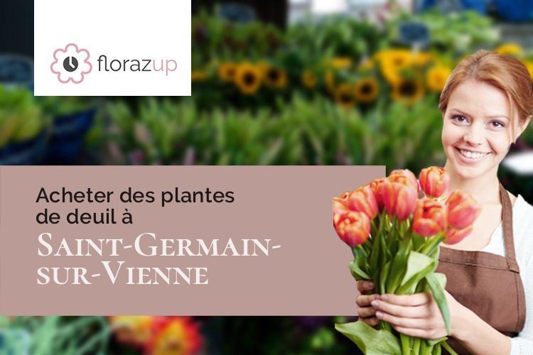 compositions de fleurs pour un deuil à Saint-Germain-sur-Vienne (Indre-et-Loire/37500)