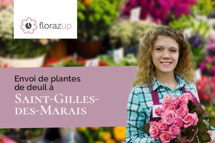 créations florales pour une crémation à Saint-Gilles-des-Marais (Orne/61700)