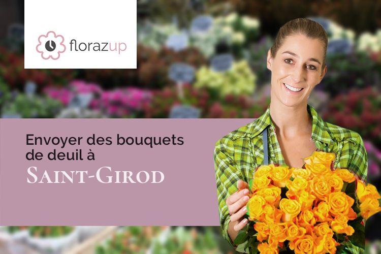 couronnes florales pour des funérailles à Saint-Girod (Savoie/73410)