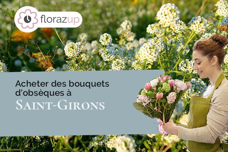 fleurs deuil pour des obsèques à Saint-Girons (Ariège/09200)