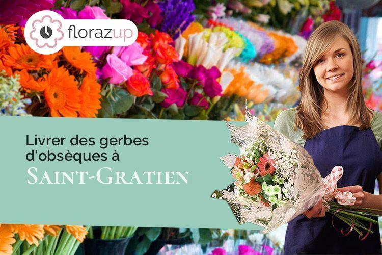 créations de fleurs pour une crémation à Saint-Gratien (Val-d'Oise/95210)