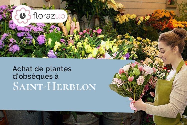coupes de fleurs pour un enterrement à Saint-Herblon (Loire-Atlantique/44150)