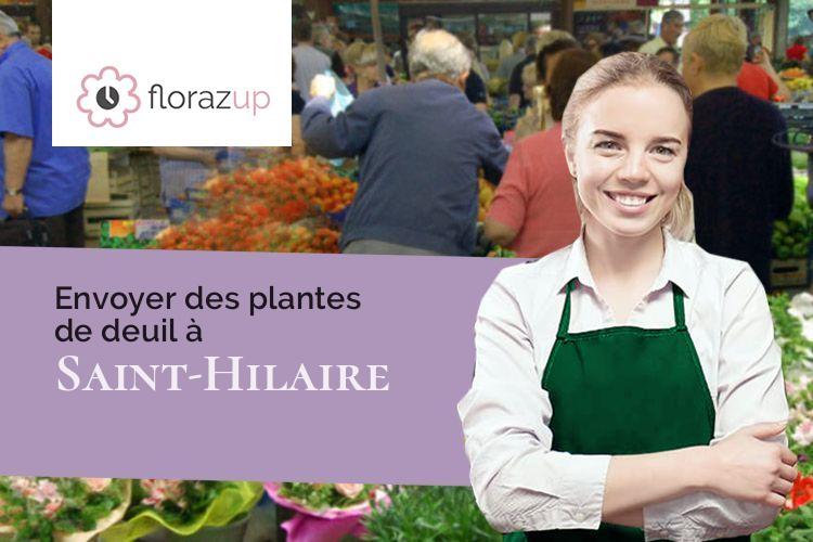 coeurs de fleurs pour un enterrement à Saint-Hilaire (Allier/03440)