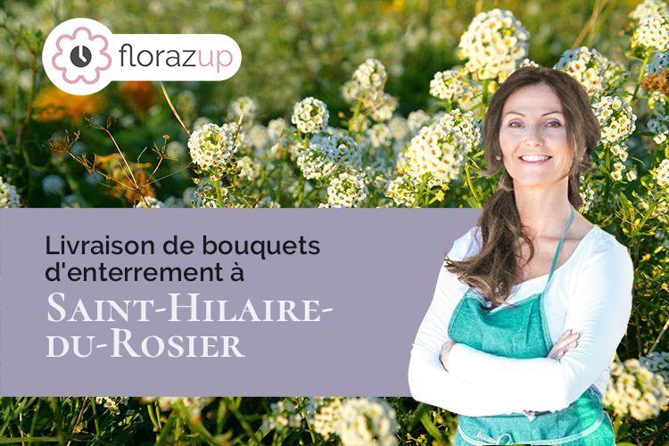coupes de fleurs pour une crémation à Saint-Hilaire-du-Rosier (Isère/38840)