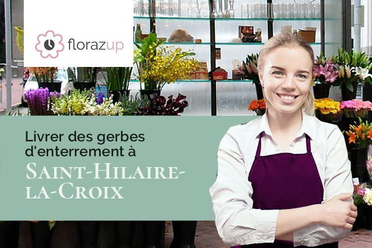 bouquets de fleurs pour une crémation à Saint-Hilaire-la-Croix (Puy-de-Dôme/63440)