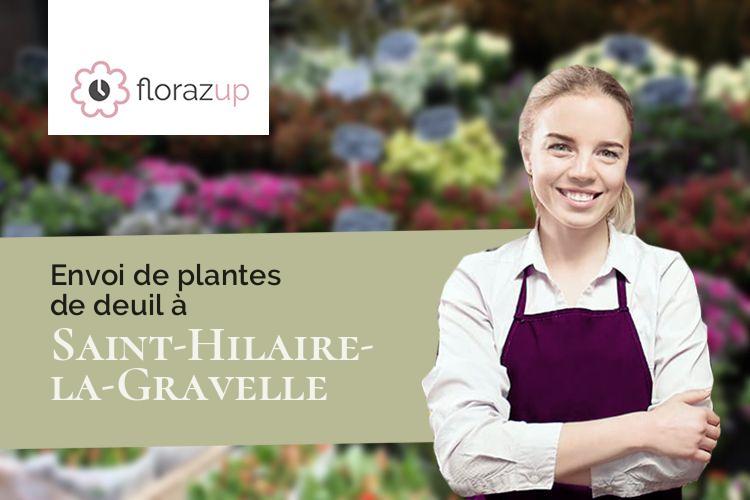 compositions florales pour un deuil à Saint-Hilaire-la-Gravelle (Loir-et-Cher/41160)