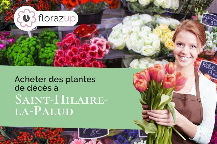 plantes pour des funérailles à Saint-Hilaire-la-Palud (Deux-Sèvres/79210)